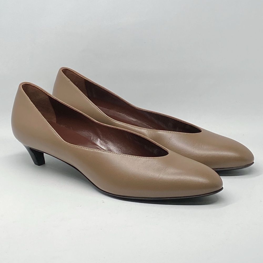 The Row Almond Leather Pump size 37.5 - Picture 5 of 13
